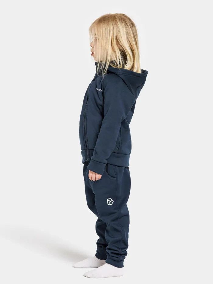 Kids Corin FullZip Navy Didriksons Softshell Jackets