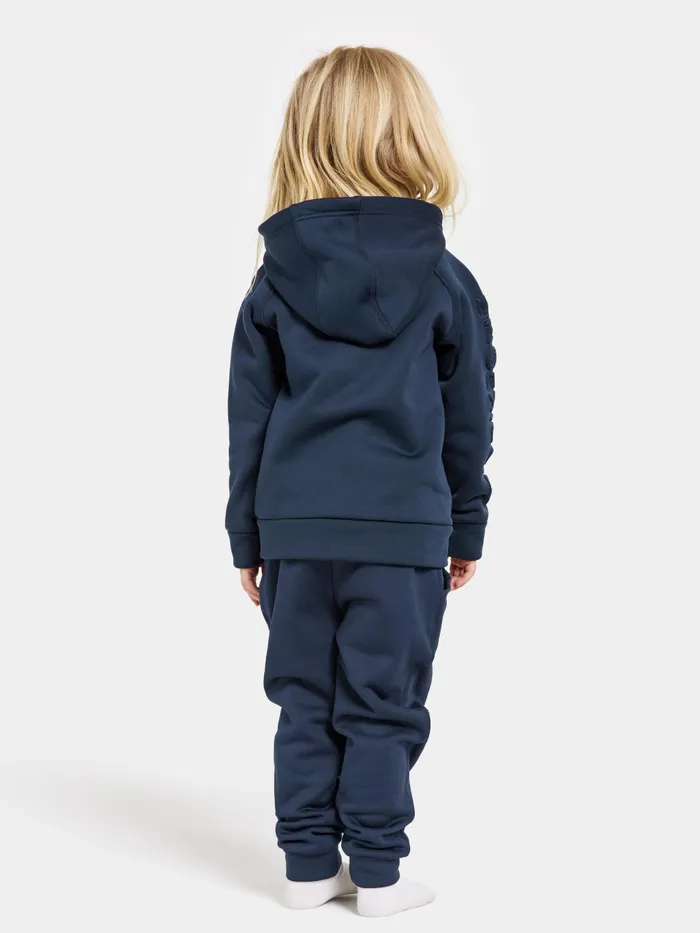 Kids Corin FullZip Navy Didriksons Softshell Jackets