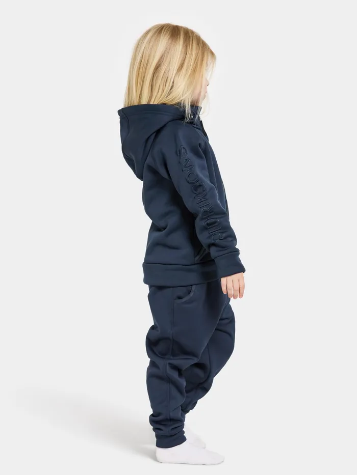 Kids Corin FullZip Navy Didriksons Softshell Jackets