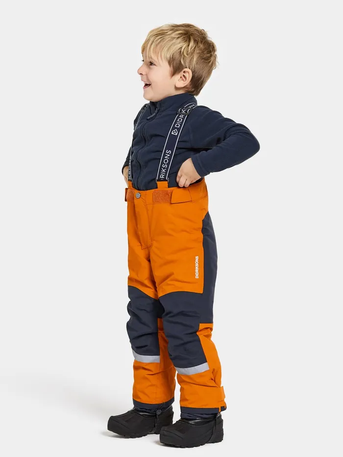 Kids Idre Pants Orange Jam Didriksons Snow Pants