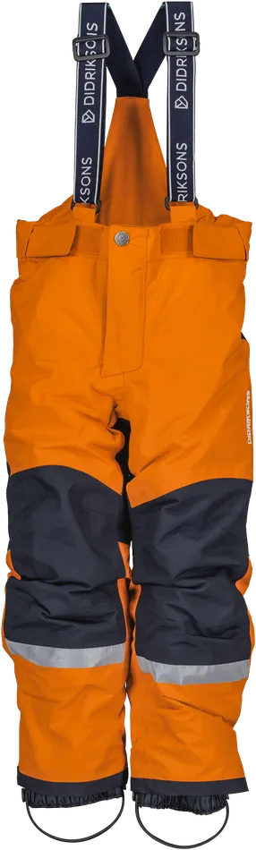 Kids Idre Pants Orange Jam Didriksons Snow Pants