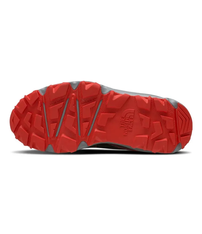 Kids Jr Hedgehog Hiker II Mid WP Tnf Blackfiery Red The North Face Shoes