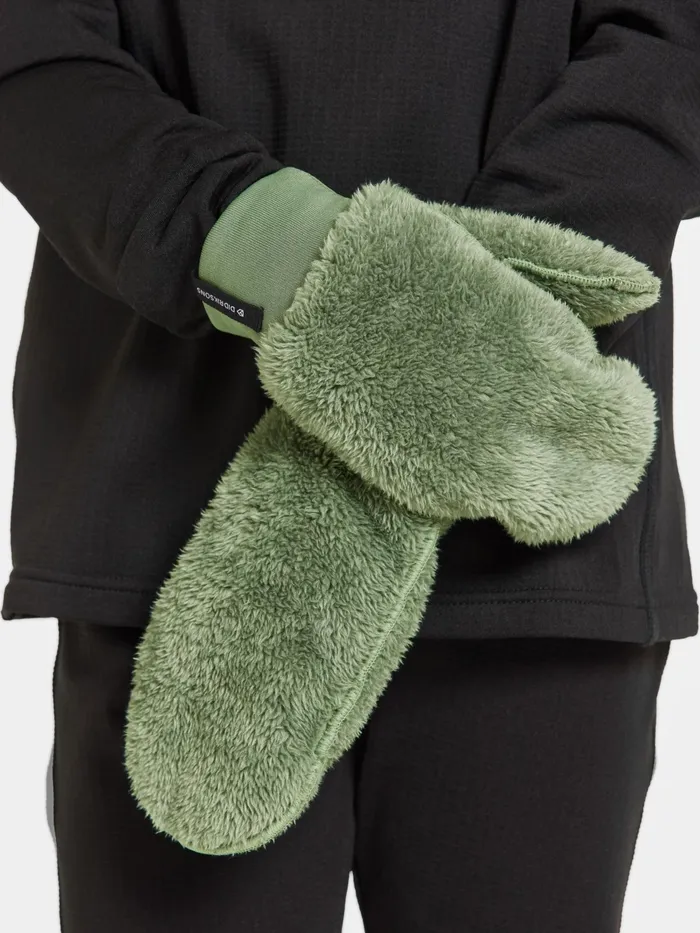 Kids Mejram Kid039s Mittens Light Moss Didriksons Gloves and Mittens