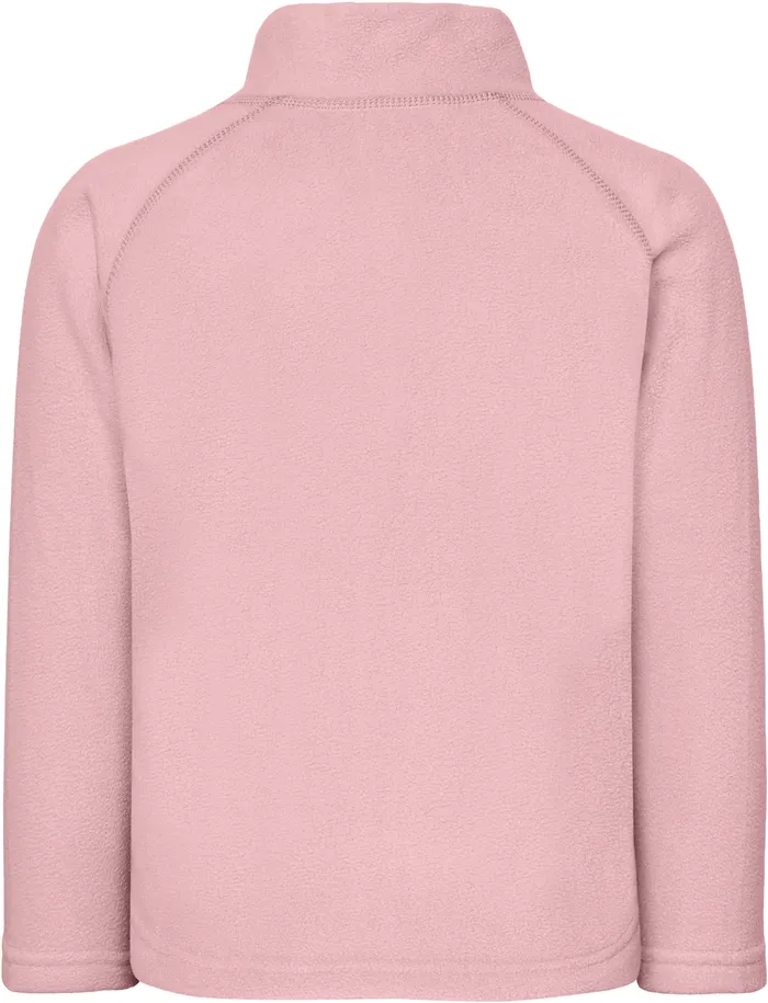 Kids Monte FullZip Soft Pink Didriksons Fleece and Midlayers