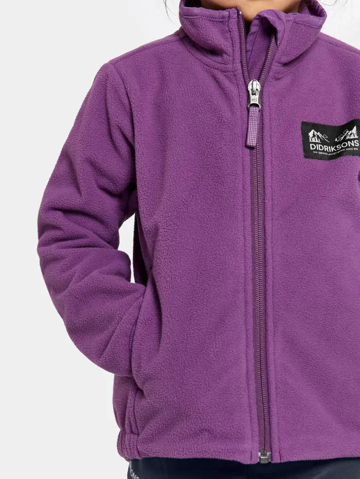 Kids Muskot Jacket Grape Didriksons Spring Jackets