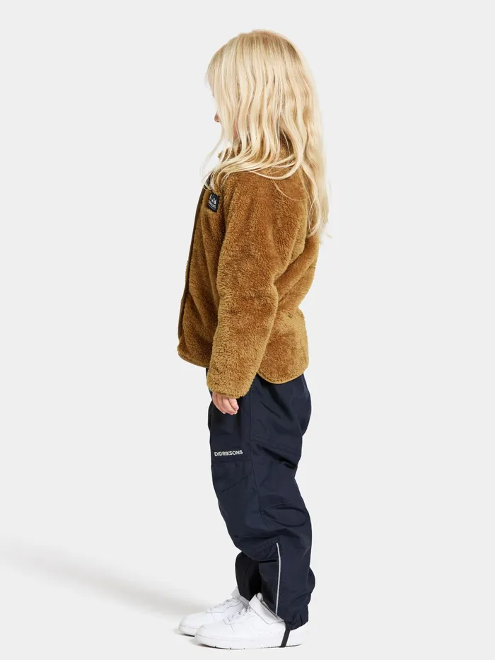 Kids Mylla Full Button Cumin Didriksons Fleece and Midlayers