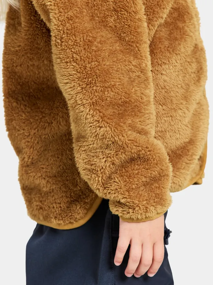 Kids Mylla Full Button Cumin Didriksons Fleece and Midlayers