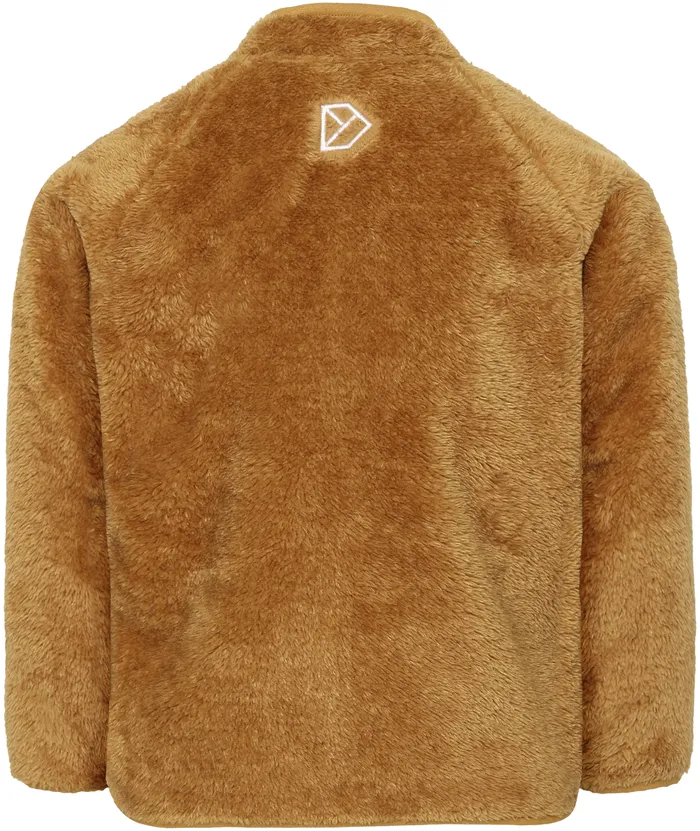 Kids Mylla Full Button Cumin Didriksons Fleece and Midlayers
