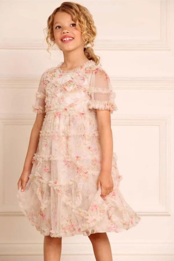 KIDS Needle and Thread Enchanted Garden Maeve Kids Dress Multi