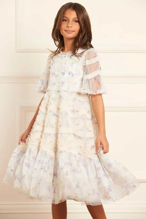 KIDS Needle and Thread Ophelia Ditsy Ingrid Kids Dress Multi KIDS Needle and Thread Ophelia Ditsy Ingrid Kids Dress Multi