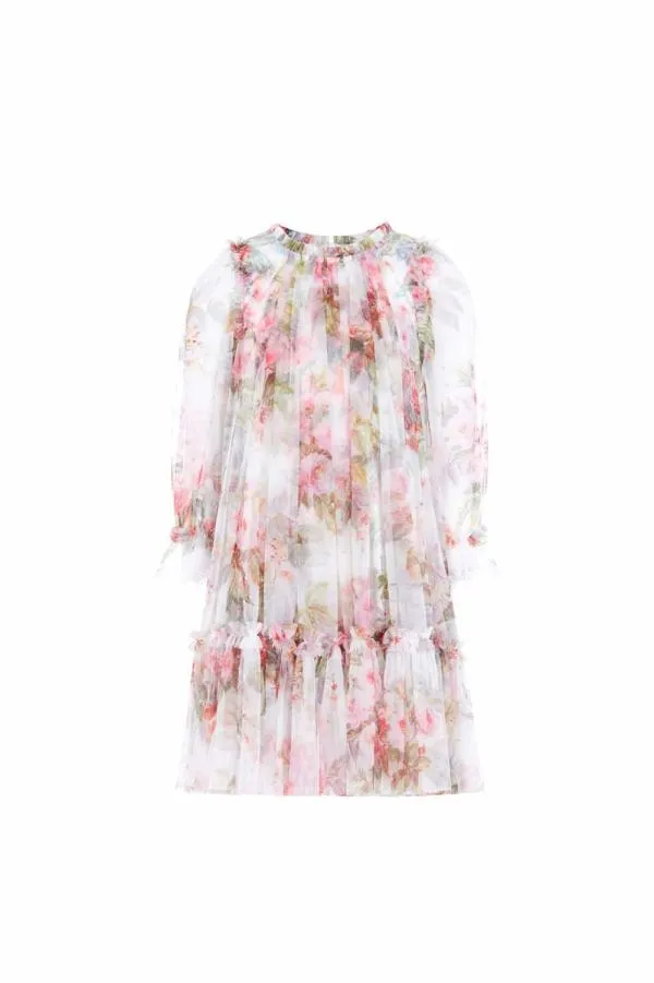 KIDS Needle and Thread Paradise Garden Long Sleeve Kids Dress Multi KIDS Needle and Thread Paradise Garden Long Sleeve Kids Dress Multi