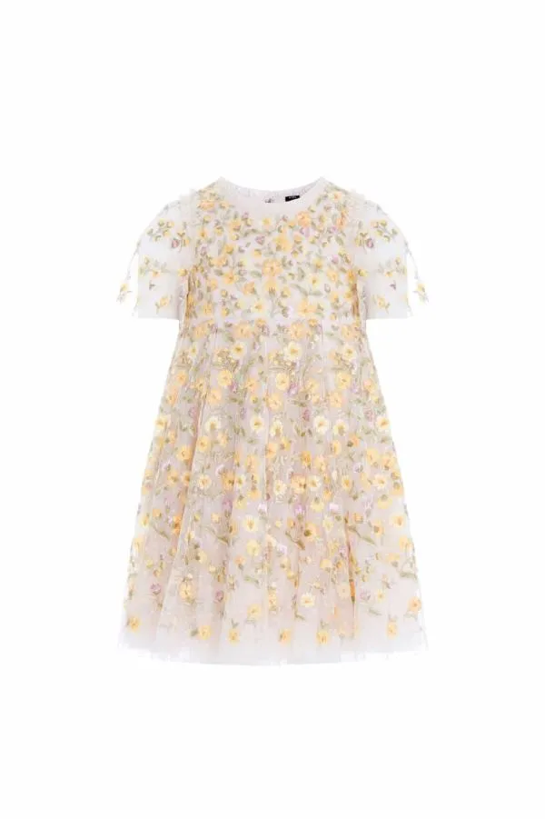 KIDS Needle and Thread Posy Pirouette Kids Prom Dress Champagne KIDS Needle and Thread Posy Pirouette Kids Prom Dress Champagne