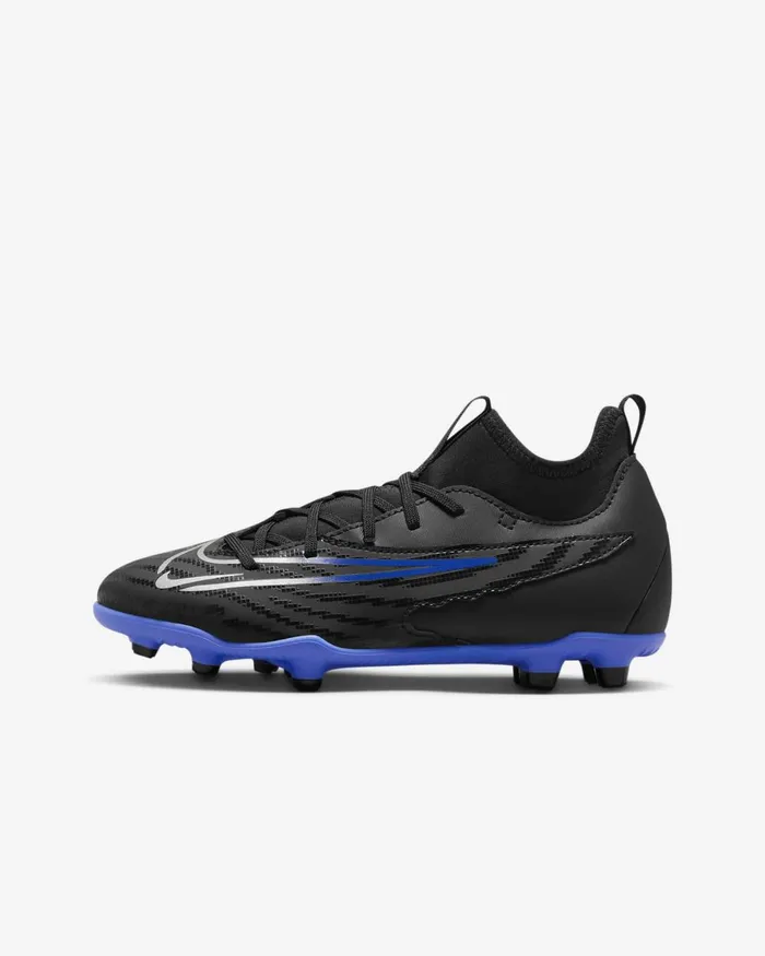 Kids Nike Football Jr Phantom GX Club Blackhyper Royalchrome