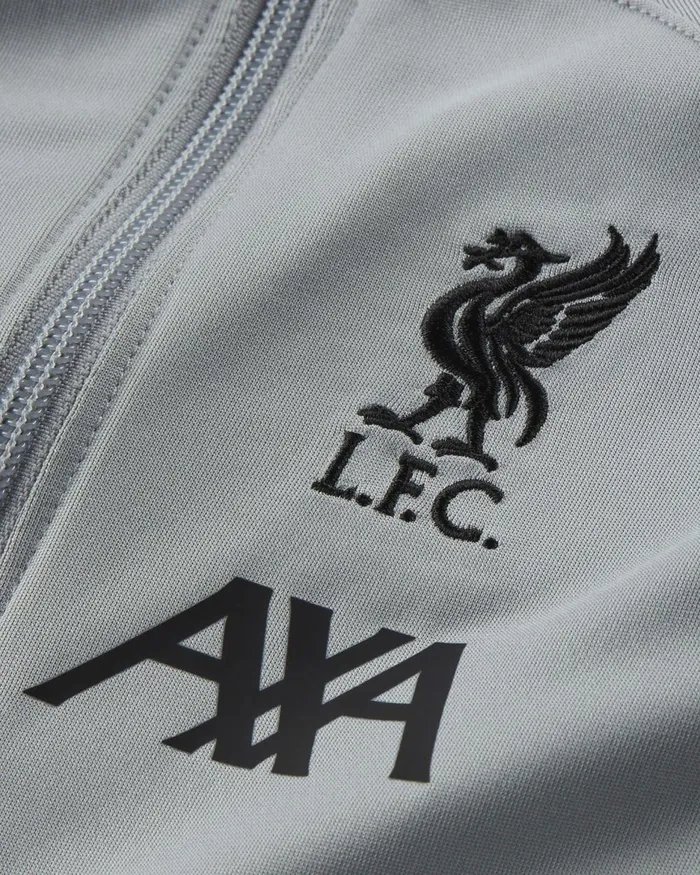 Kids Nike Jackets Liverpool FC Strike Wolf Greyblackblackwhite