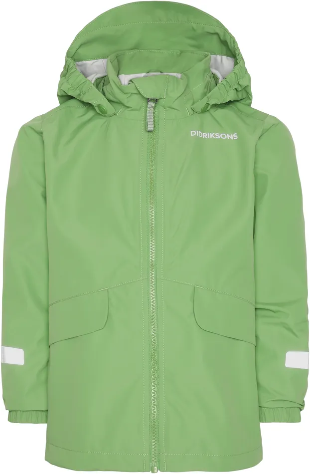 Kids Norma Jacket Algae Green Didriksons Spring Jackets