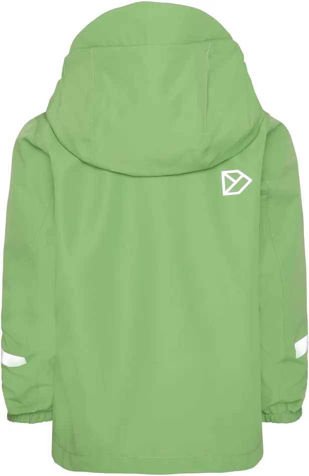 Kids Norma Jacket Algae Green Didriksons Spring Jackets