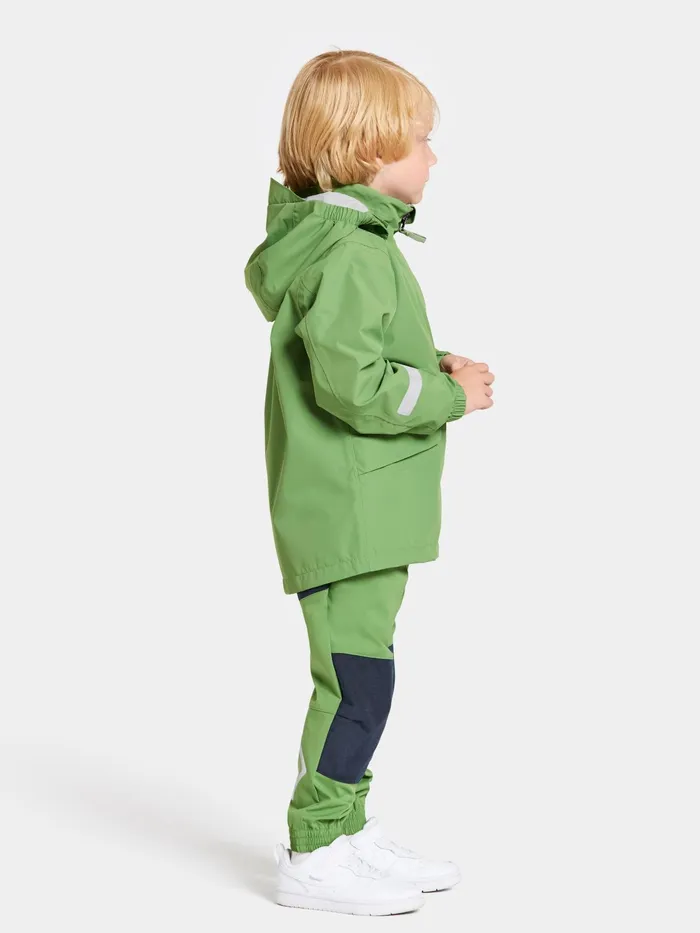 Kids Norma Jacket Algae Green Didriksons Spring Jackets