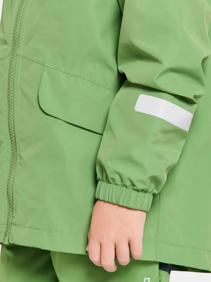 Kids Norma Jacket Algae Green Didriksons Spring Jackets