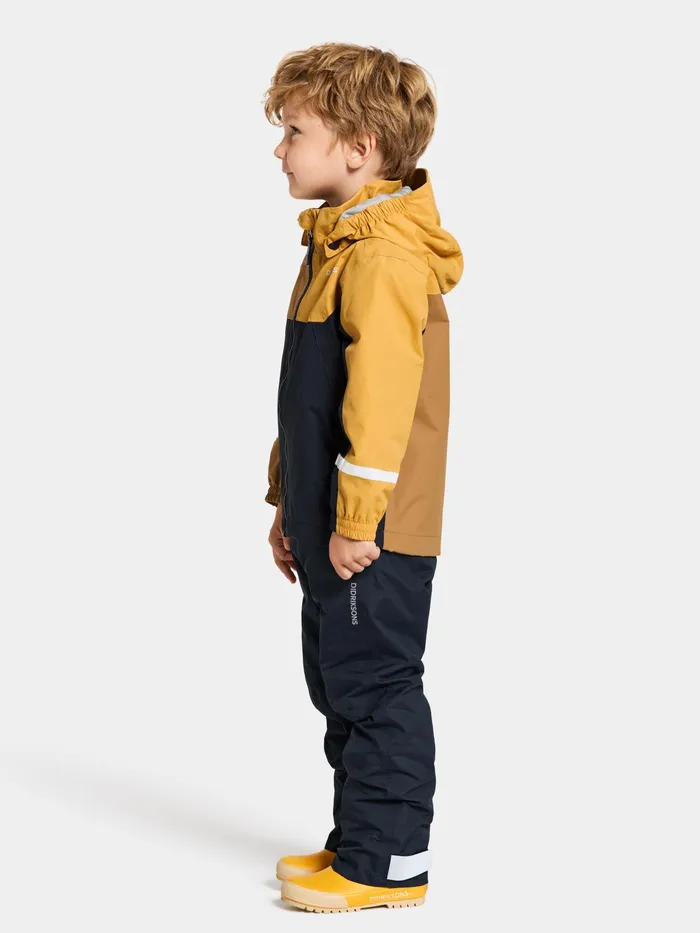 Kids Pilvi Jacket Dark Pollen Didriksons Spring Jackets