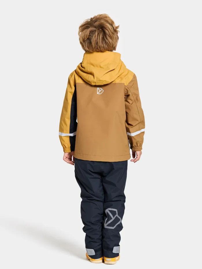 Kids Pilvi Jacket Dark Pollen Didriksons Spring Jackets