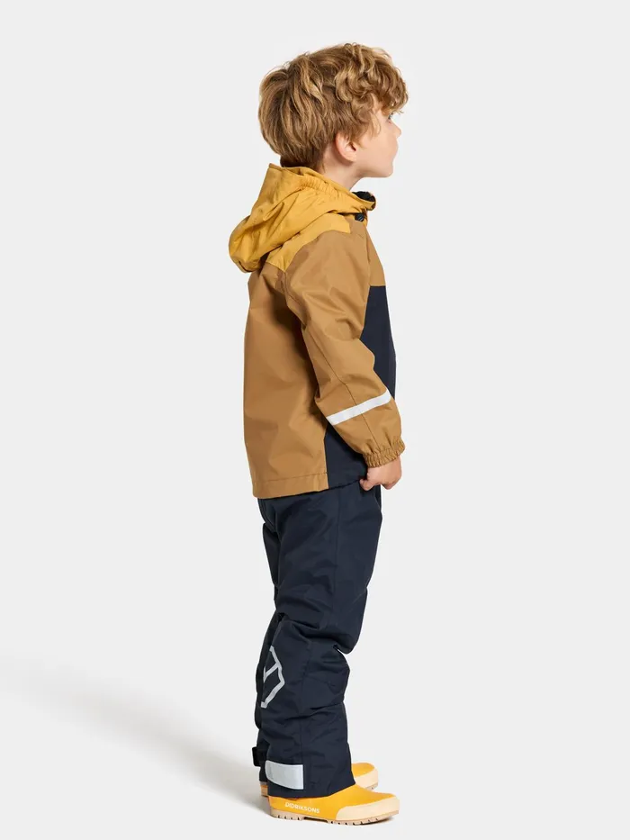 Kids Pilvi Jacket Dark Pollen Didriksons Spring Jackets