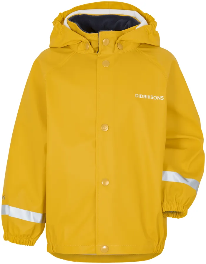 Kids Slaskeman Classic Kids Set Oat Yellow Didriksons Unlined Rain Set