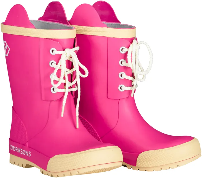 Kids Splashman Kid039s Boots Plastic Pink Didriksons Rubber Boots