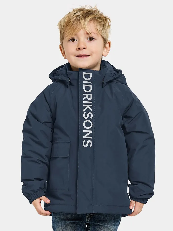Kids Talvi Jacket Navy Didriksons Autumn Jackets