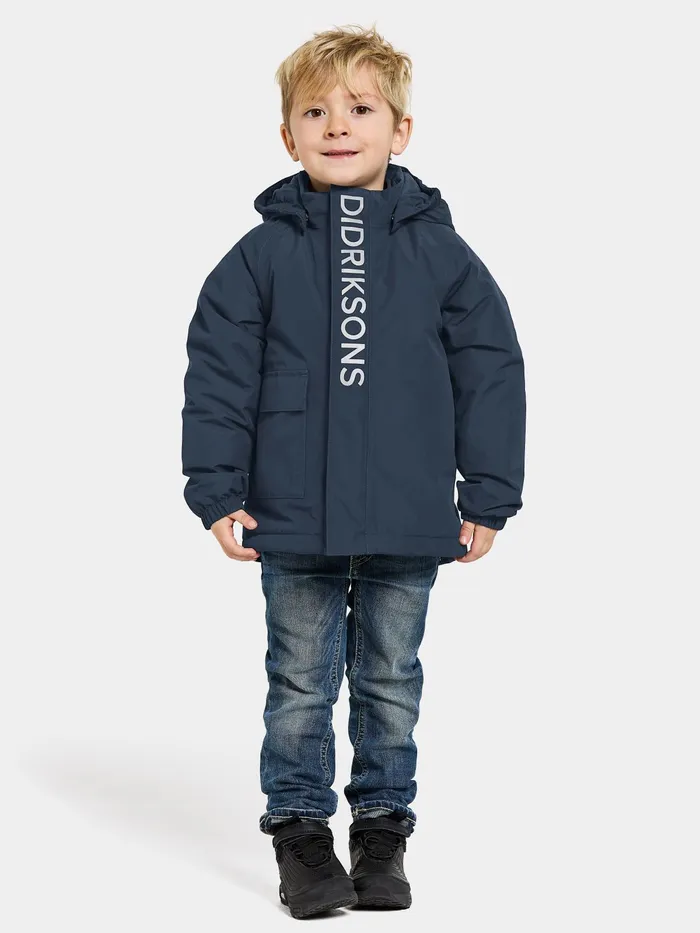 Kids Talvi Jacket Navy Didriksons Autumn Jackets