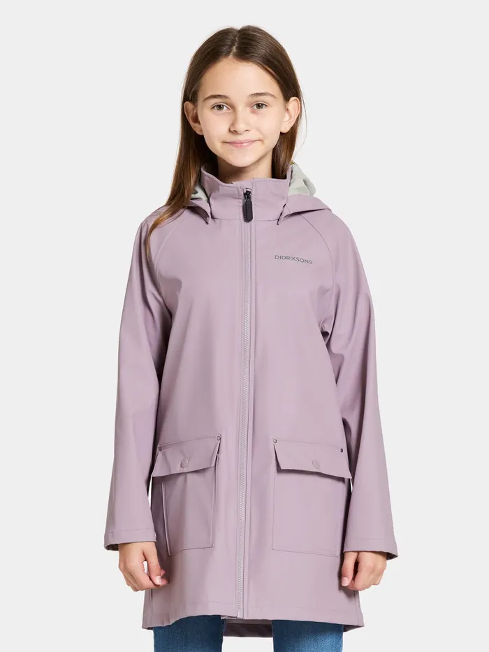KidsYouth Giga Jacket Dusty Lilac Didriksons Spring Jackets