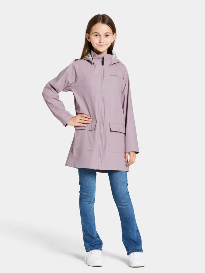 KidsYouth Giga Jacket Dusty Lilac Didriksons Spring Jackets