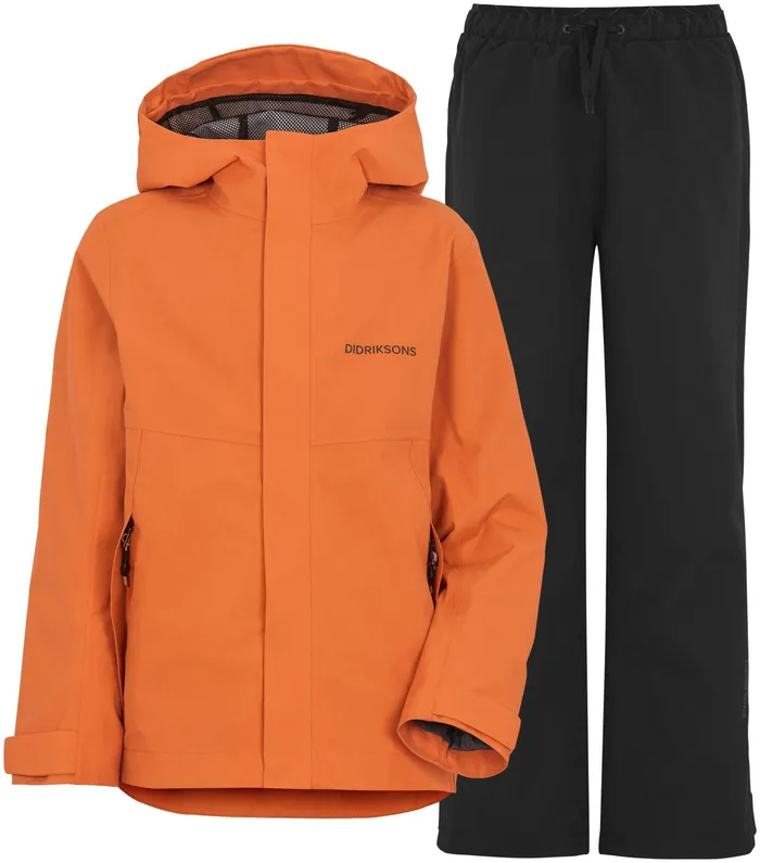 KidsYouth Grit Set Flame Didriksons Unlined Rain Set