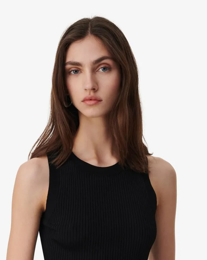 Knits Women IRO THANA RIBBED SLEEVELESS SWEATER