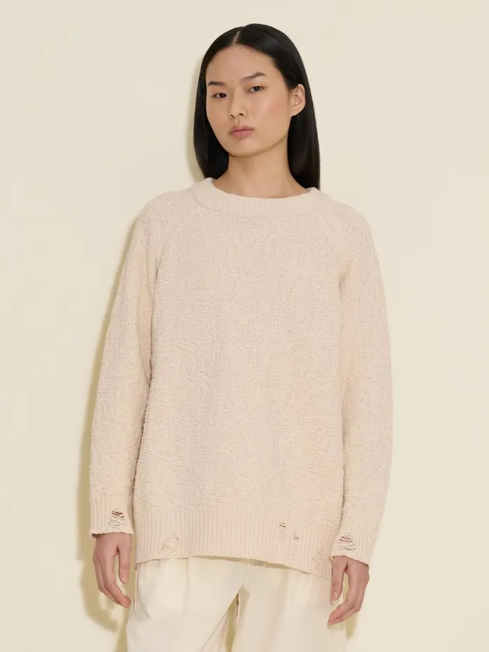 Knitwear Women Holzweiler Bud Knit Sweater Sand