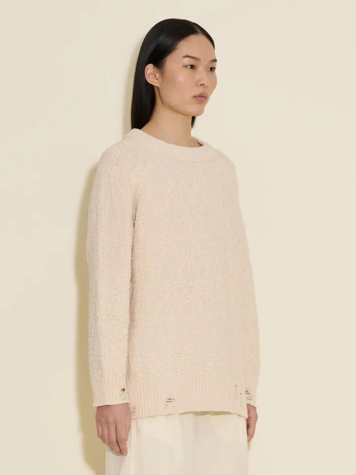 Knitwear Women Holzweiler Bud Knit Sweater Sand
