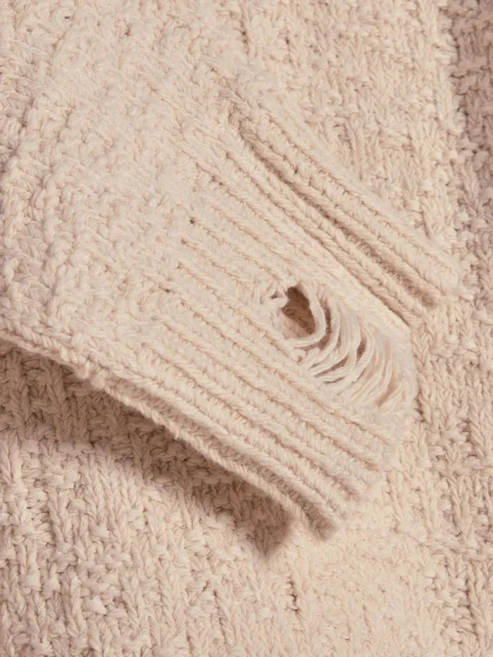 Knitwear Women Holzweiler Bud Knit Sweater Sand