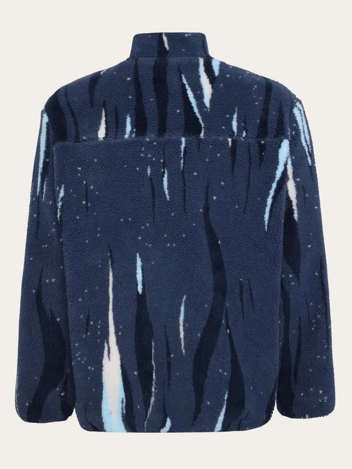 KnowledgeCotton Apparel Fleece Loose Fit Northern Lights Zip Fleece Grs 8211 Men KnowledgeCotton Apparel Fleece Loose Fit Northern Lights Zip Fleece Grs 8211 Men