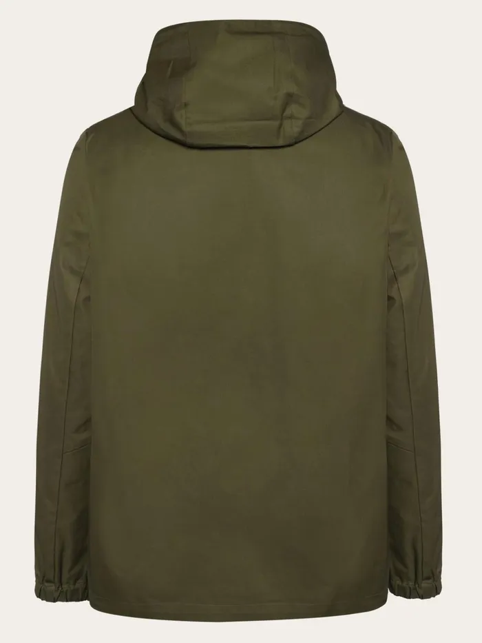 KnowledgeCotton Apparel Jackets And Vests Organic Cotton Canvas Anorak Jacket GOTSVegan Burned Olive 8211 Men KnowledgeCotton Apparel Jackets And Vests Organic Cotton Canvas Anorak Jacket GOTSVegan Burned Olive 8211 Men