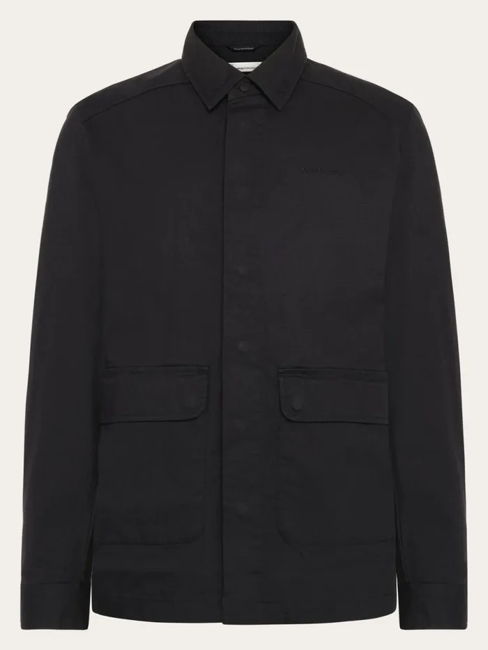 KnowledgeCotton Apparel Jackets And Vests Ripstop Overshirt Gotsvegan 8211 Men KnowledgeCotton Apparel Jackets And Vests Ripstop Overshirt Gotsvegan 8211 Men