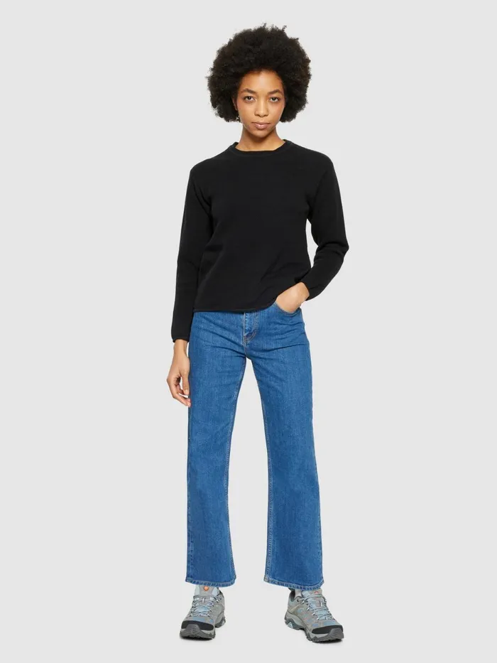 KnowledgeCotton Apparel Knits Cotton Micro Bubble Crew Neck Knit Regenerative Organic Certified 8211 Women KnowledgeCotton Apparel Knits Cotton Micro Bubble Crew Neck Knit Regenerative Organic Certified 8211 Women