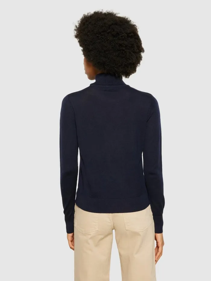 KnowledgeCotton Apparel Knits Fine Merino Roll Neck Rws 8211 Women KnowledgeCotton Apparel Knits Fine Merino Roll Neck Rws 8211 Women
