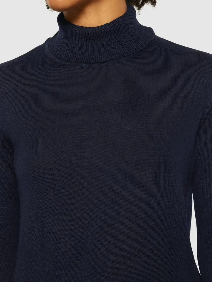 KnowledgeCotton Apparel Knits Fine Merino Roll Neck Rws 8211 Women KnowledgeCotton Apparel Knits Fine Merino Roll Neck Rws 8211 Women
