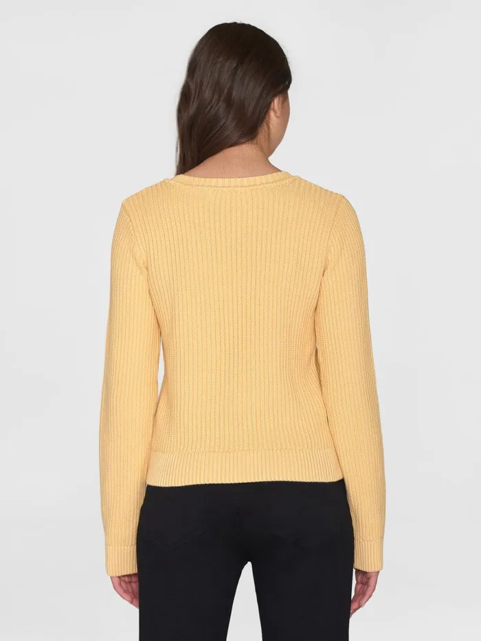KnowledgeCotton Apparel Knits Long Sleeve Knitted Crew Neck Ocsvegan 8211 Women KnowledgeCotton Apparel Knits Long Sleeve Knitted Crew Neck Ocsvegan 8211 Women