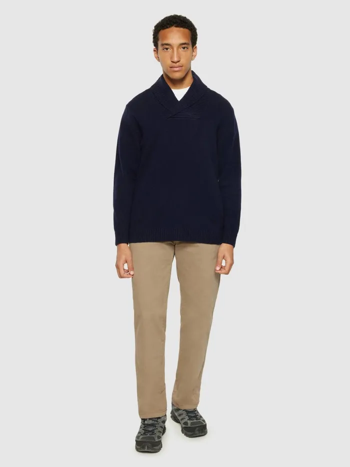 KnowledgeCotton Apparel Knits Shawl Neck Wool Knit Rws 8211 Men KnowledgeCotton Apparel Knits Shawl Neck Wool Knit Rws 8211 Men