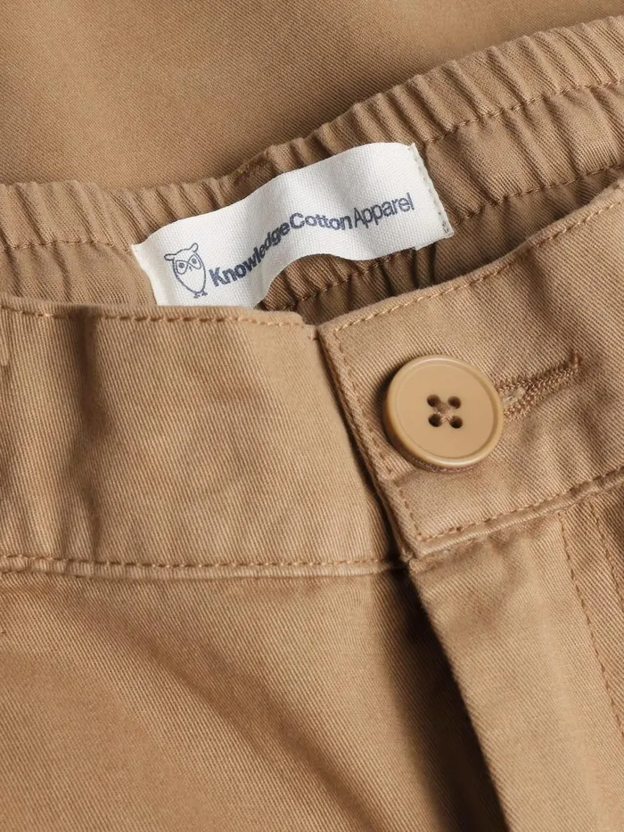 KnowledgeCotton Apparel Pants CHLOE Barrel Midrise Twill Chino Gotsvegan 8211 Women KnowledgeCotton Apparel Pants CHLOE Barrel Midrise Twill Chino Gotsvegan 8211 Women