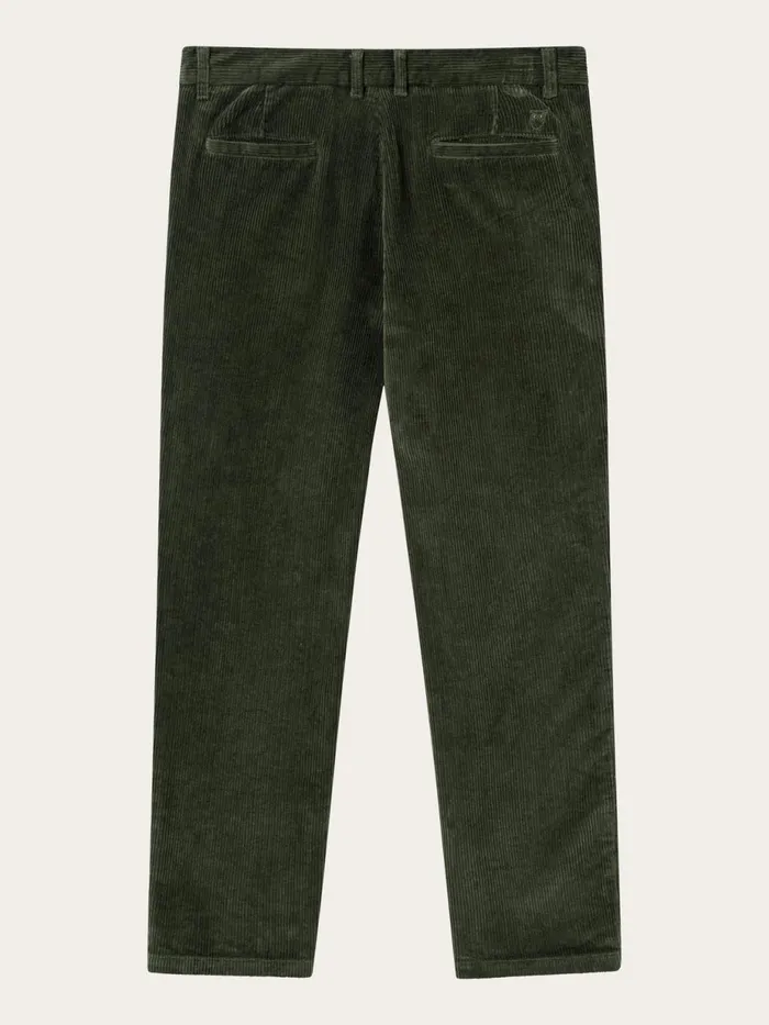 KnowledgeCotton Apparel Pants CHUCK Regular 8wales Corduroy Chino Pants Forrest Night 8211 Men KnowledgeCotton Apparel Pants CHUCK Regular 8wales Corduroy Chino Pants Forrest Night 8211 Men