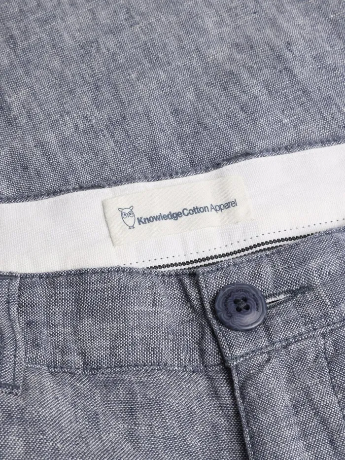 KnowledgeCotton Apparel Pants CHUCK Regular Linen Pants Gotsvegan 8211 Men KnowledgeCotton Apparel Pants CHUCK Regular Linen Pants Gotsvegan 8211 Men
