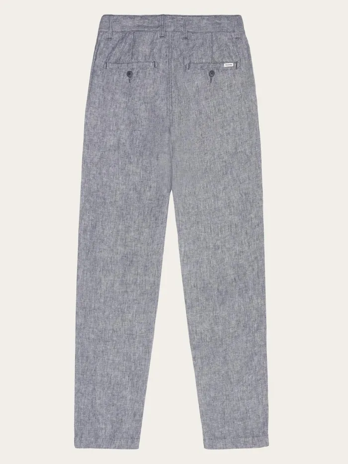 KnowledgeCotton Apparel Pants CHUCK Regular Linen Pants Gotsvegan 8211 Men KnowledgeCotton Apparel Pants CHUCK Regular Linen Pants Gotsvegan 8211 Men
