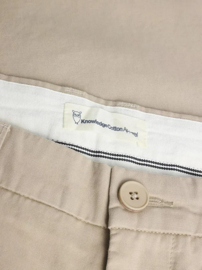 KnowledgeCotton Apparel Pants CHUCK Regular Twill Chino Pants Light Feather Gray 8211 Men KnowledgeCotton Apparel Pants CHUCK Regular Twill Chino Pants Light Feather Gray 8211 Men