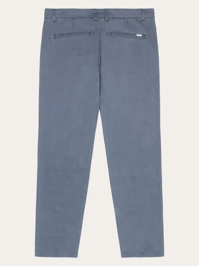 KnowledgeCotton Apparel Pants CHUCK Regular Twill Chino Pants Vintage Indigo 8211 Men KnowledgeCotton Apparel Pants CHUCK Regular Twill Chino Pants Vintage Indigo 8211 Men